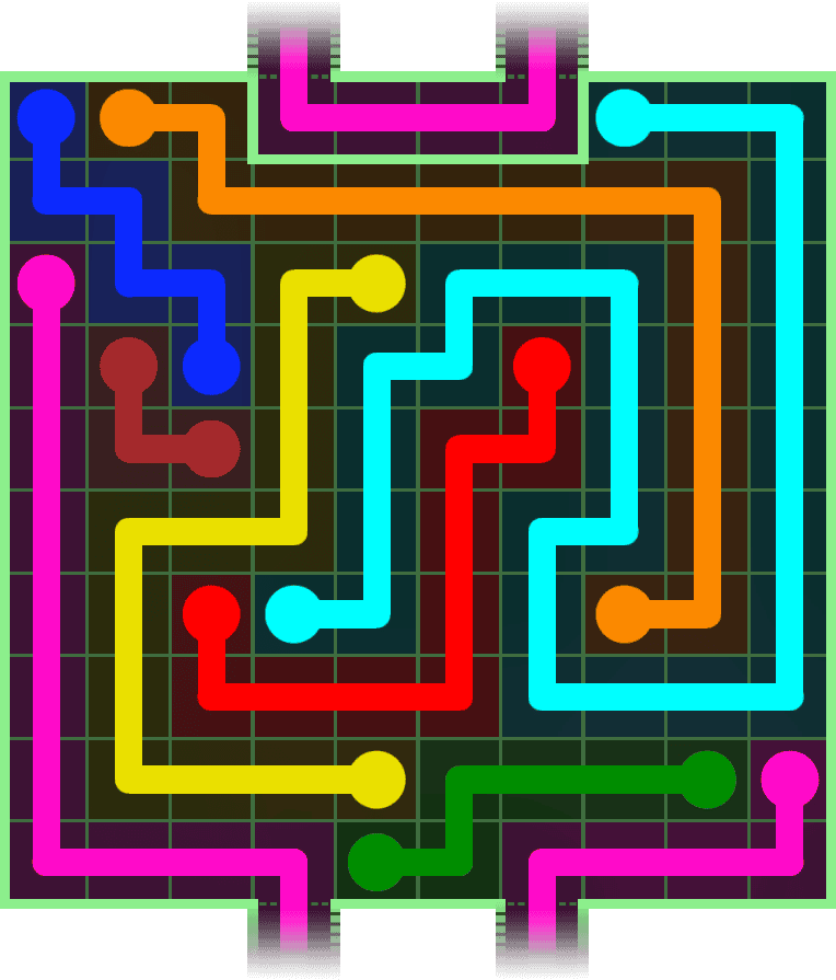 Flow Free Warps 3115 Solution