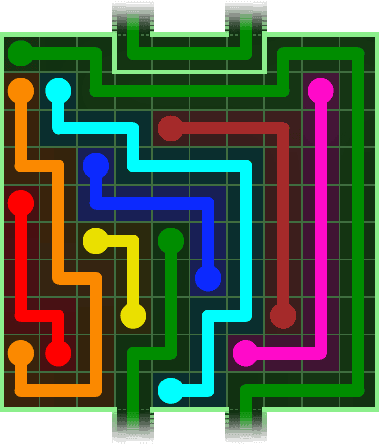 Flow Free Warps 3099 Solution