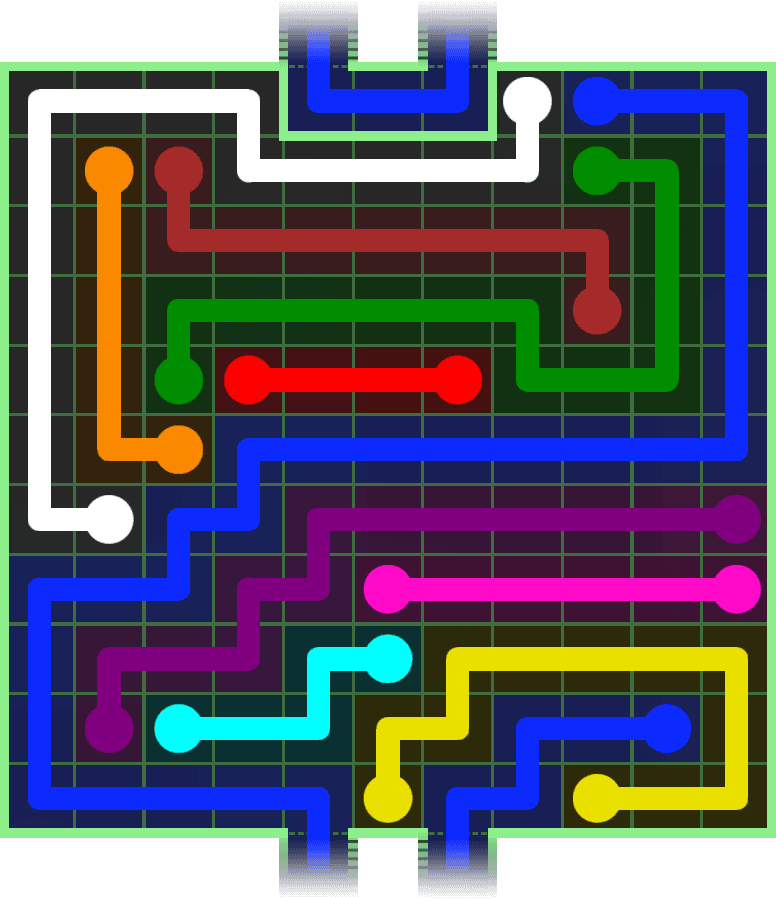 Flow Free Warps 3123 Solution