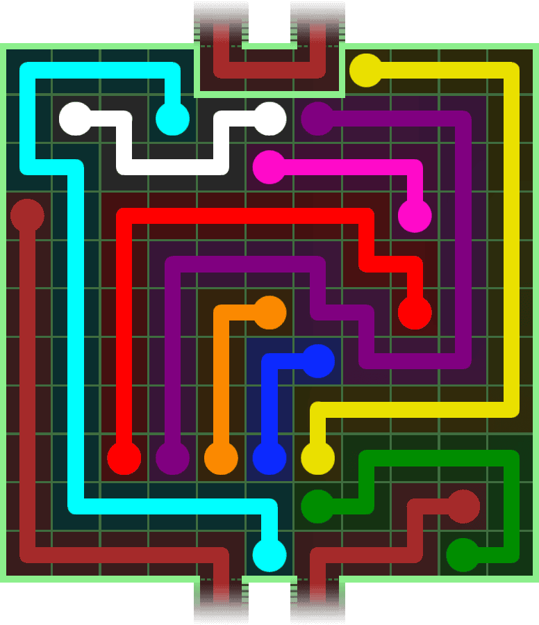 Flow Free Warps 3133 Solution