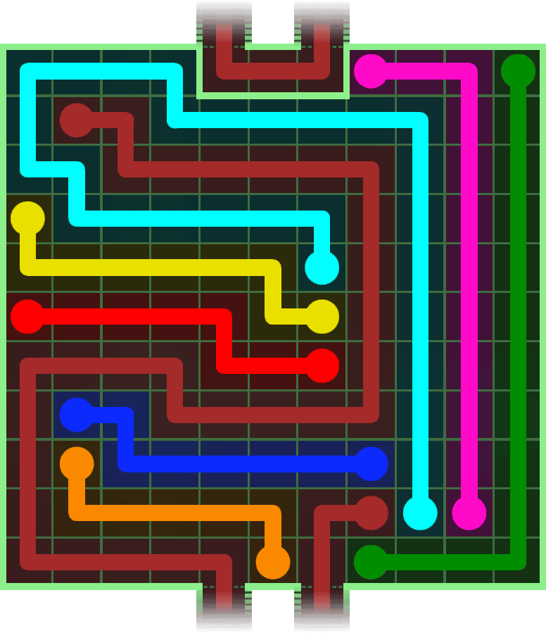 Flow Free Warps 3139 Solution