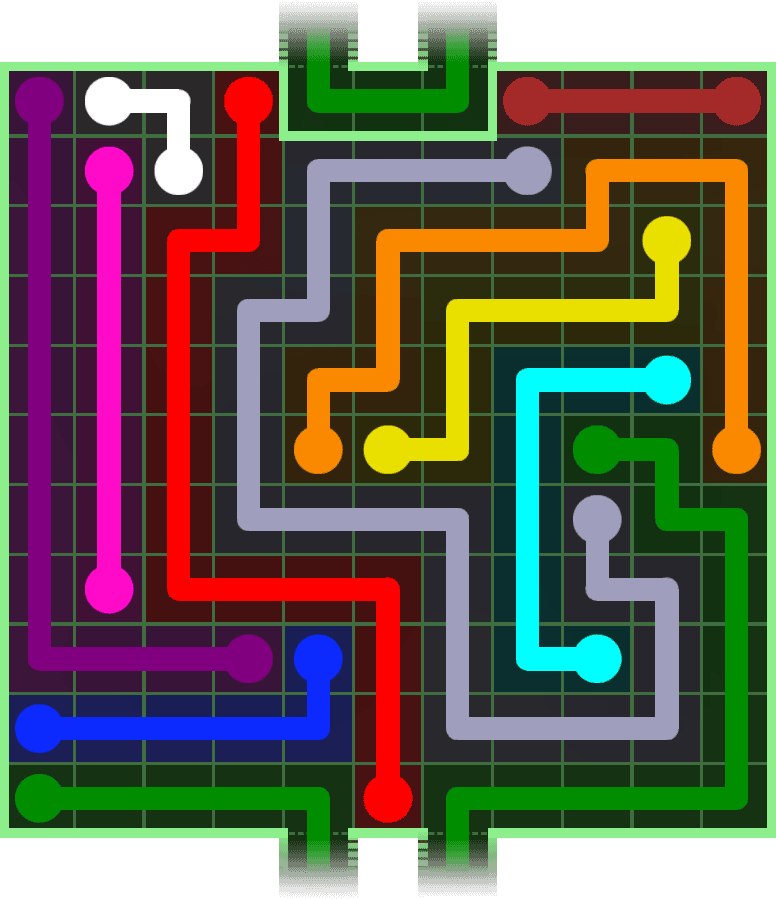 Flow Free Warps 3141 Solution
