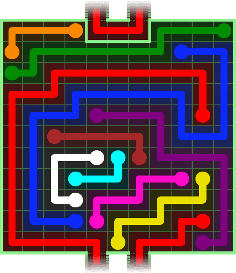 Flow Free Warps 3144 Solution