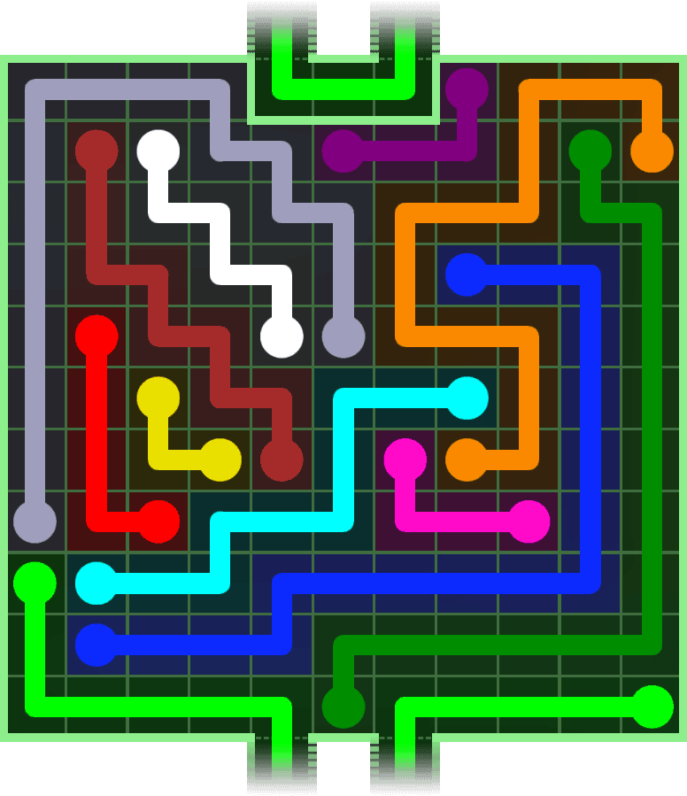 Flow Free Warps 3146 Solution
