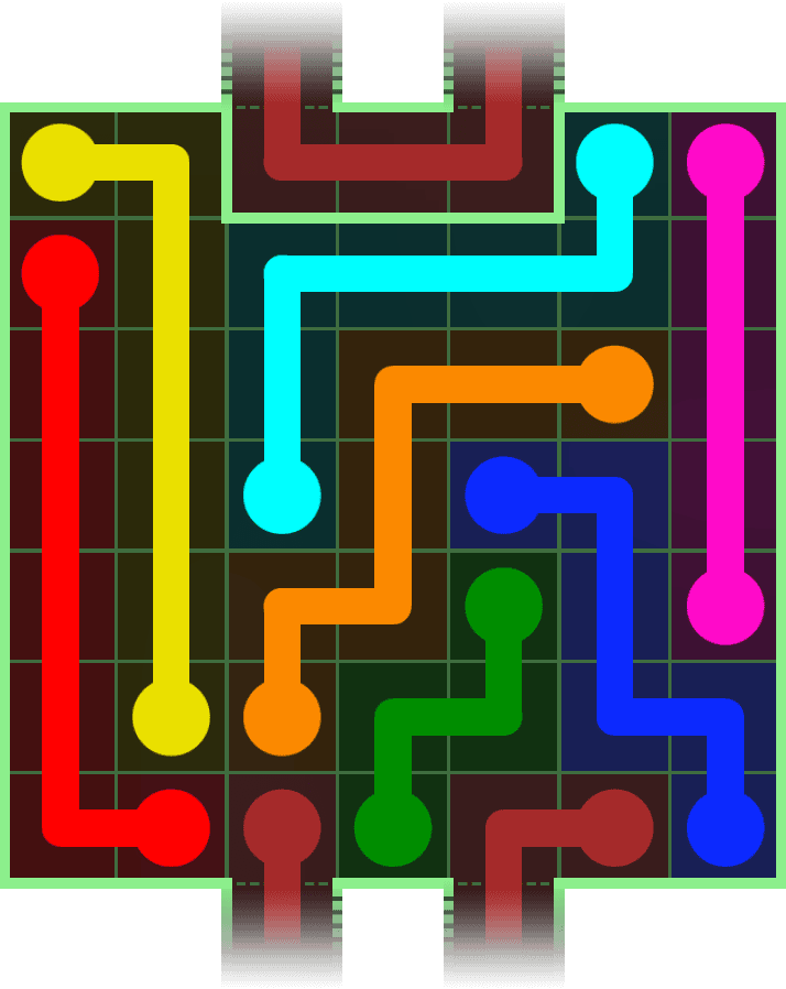 Flow Free Warps 3013 Solution