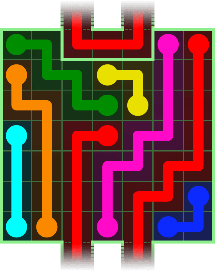 Flow Free Warps 3015 Solution