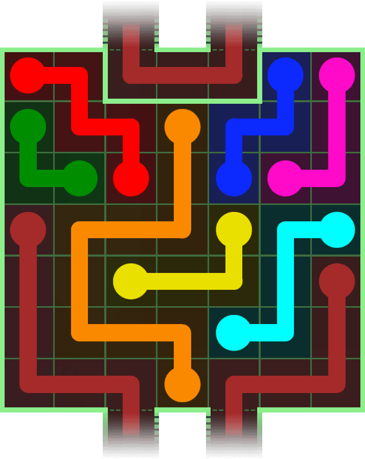 Flow Free Warps 3002 Solution