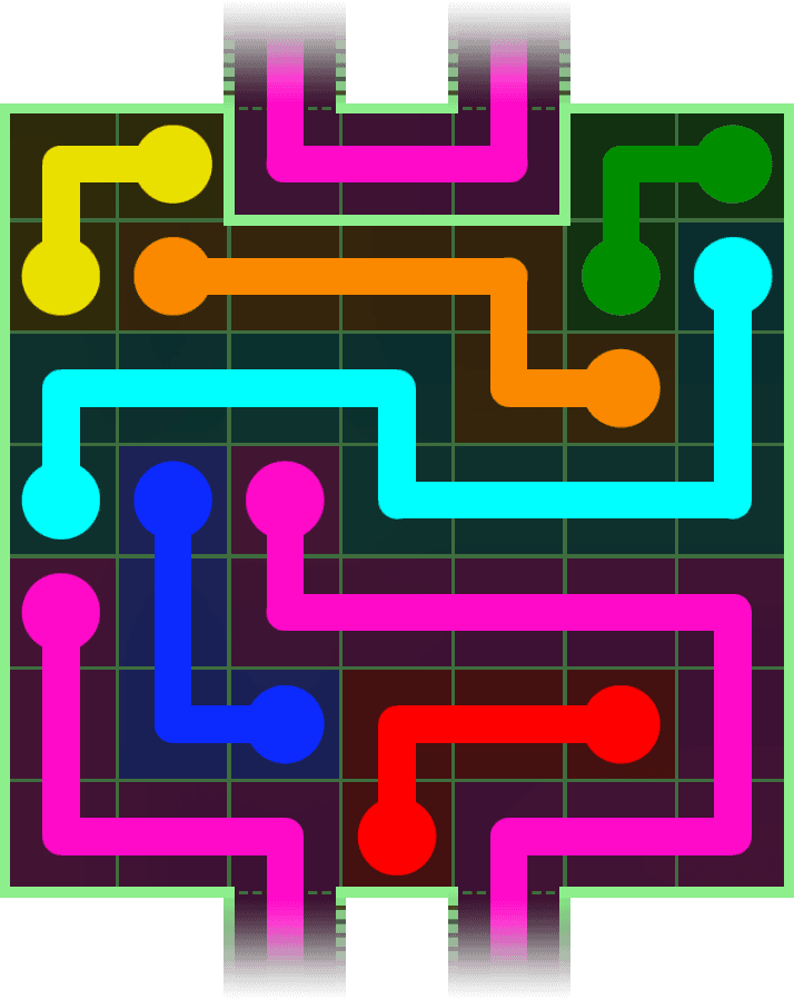 Flow Free Warps 3028 Solution