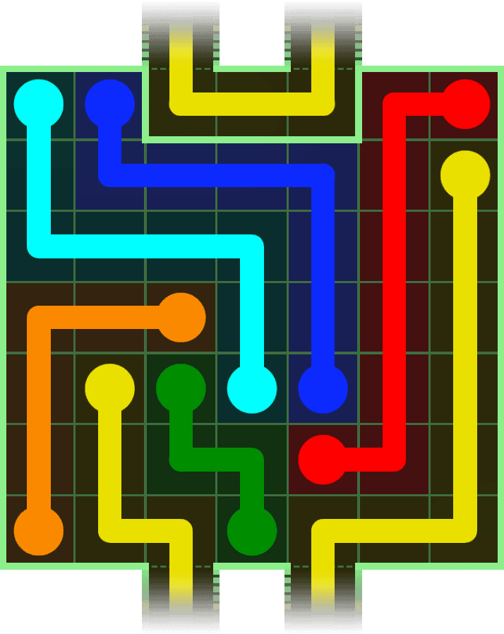 Flow Free Warps 3003 Solution