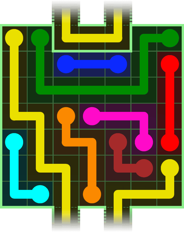 Flow Free Warps 3005 Solution