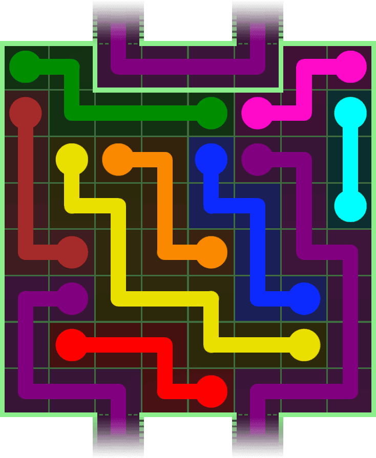 Flow Free Warps 3033 Solution