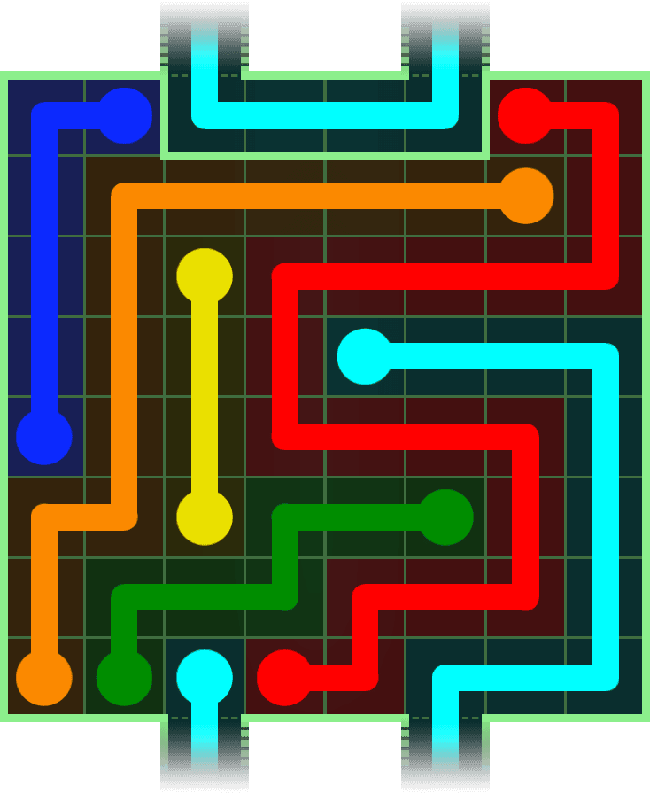 Flow Free Warps 3034 Solution