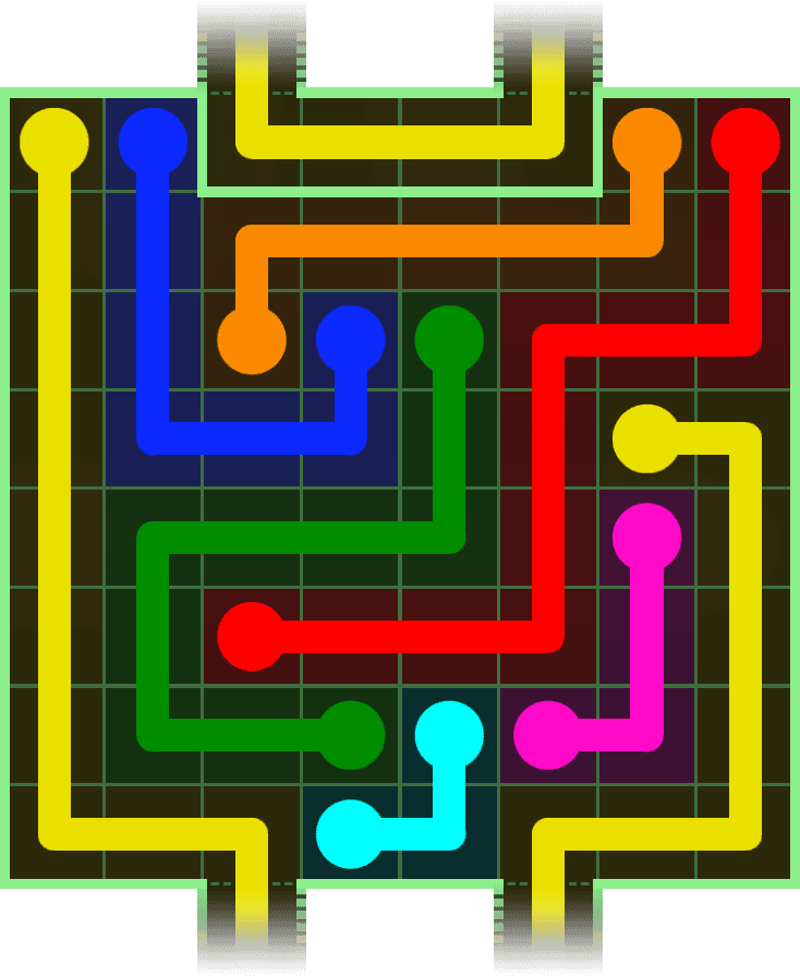 Flow Free Warps 3039 Solution