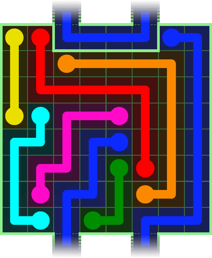 Flow Free Warps 3041 Solution