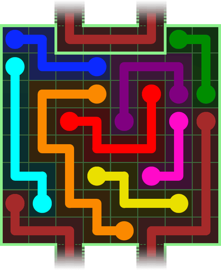 Flow Free Warps 3047 Solution