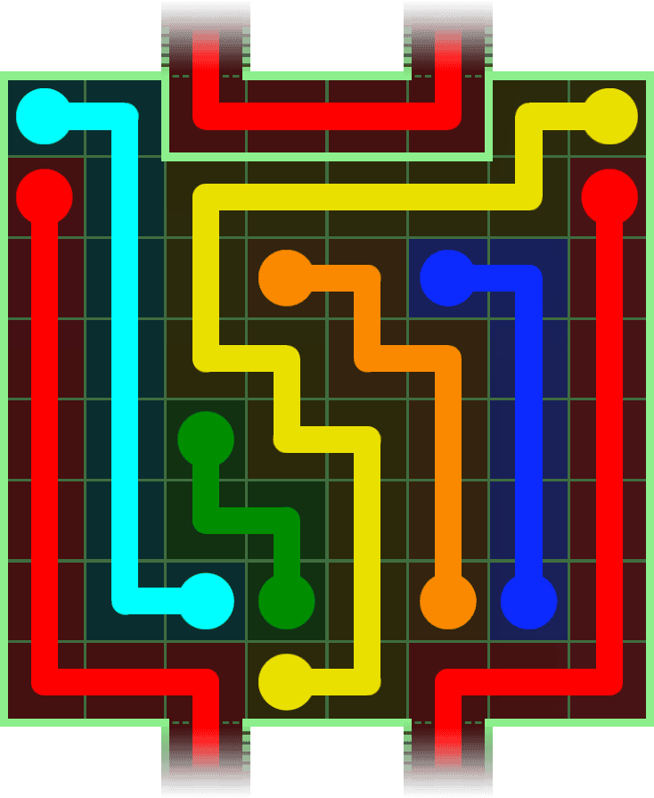 Flow Free Warps 3051 Solution