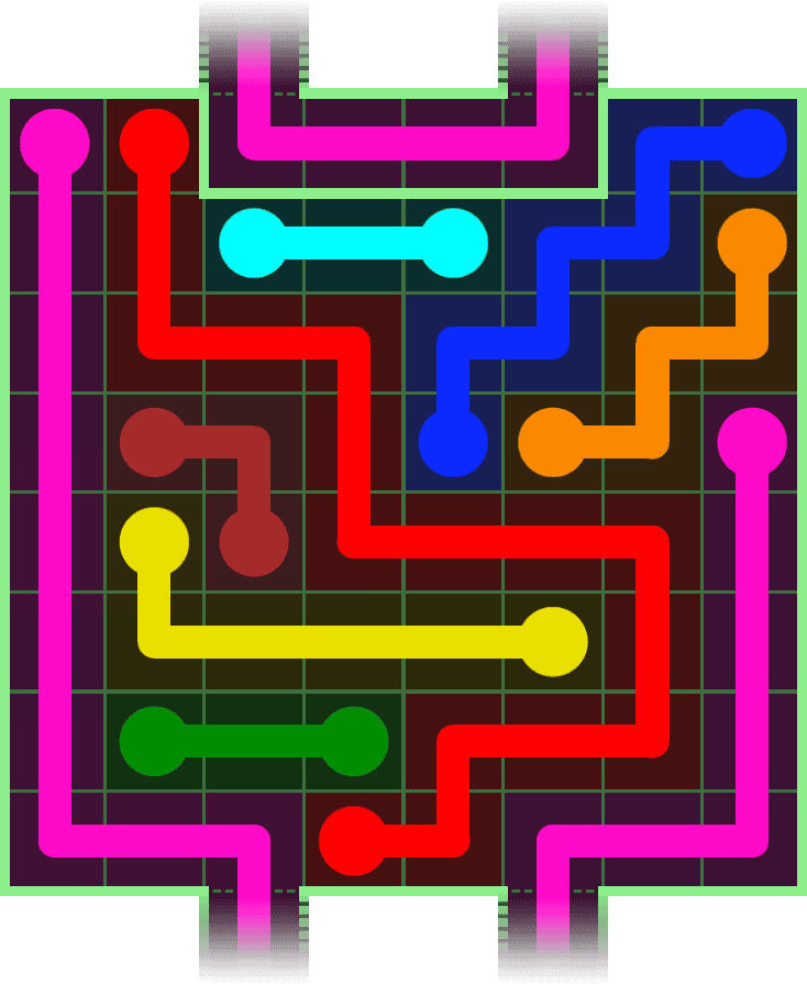 Flow Free Warps 3056 Solution