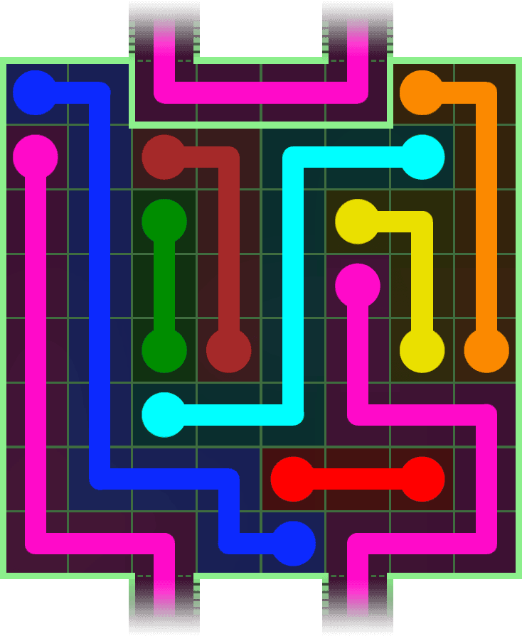 Flow Free Warps 3060 Solution