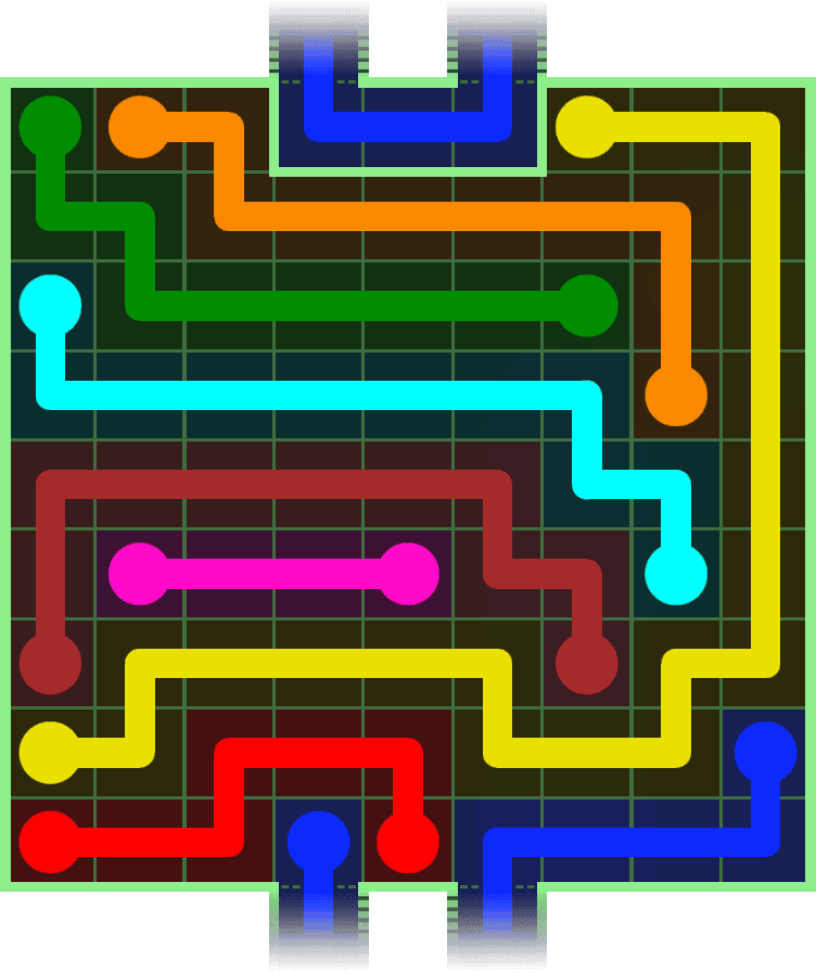 Flow Free Warps 3066 Solution