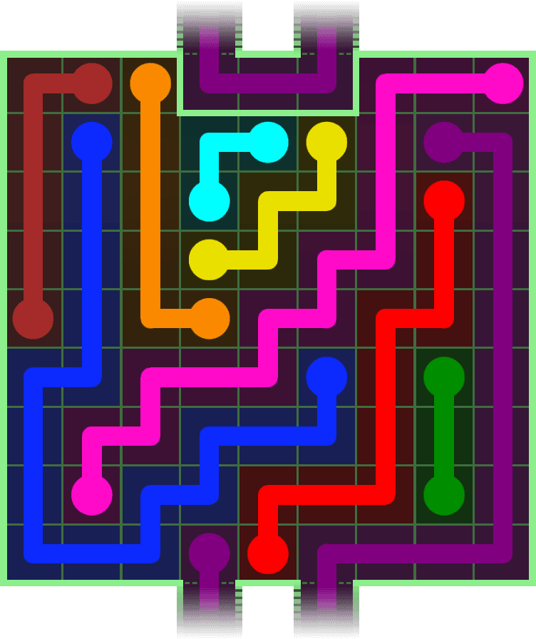 Flow Free Warps 3071 Solution