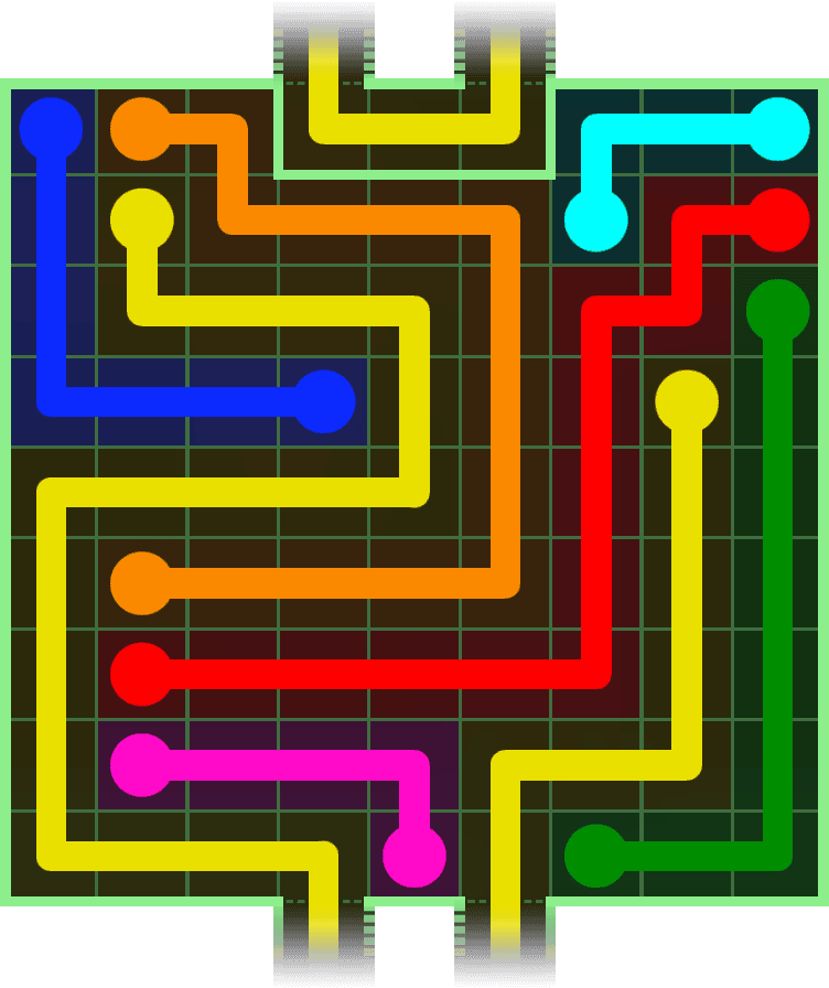 Flow Free Warps 3078 Solution