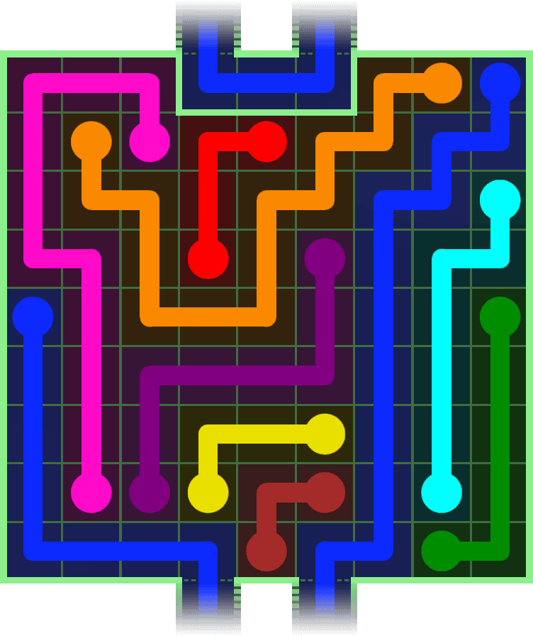 Flow Free Warps 3082 Solution