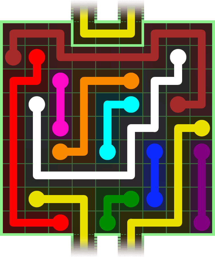 Flow Free Warps 3083 Solution