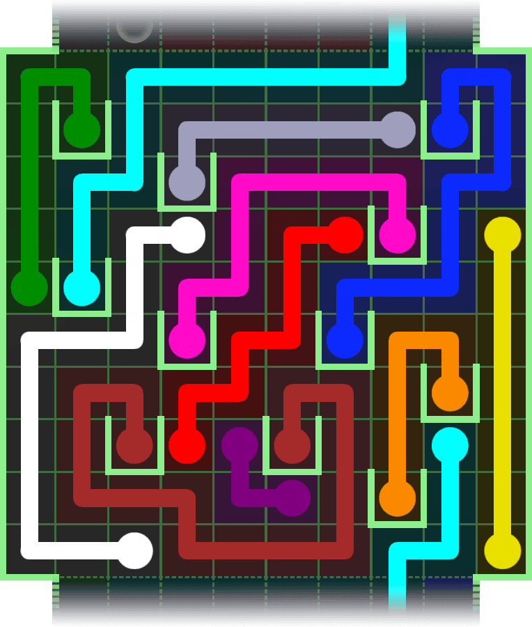 Flow Free Warps 2978 Solution