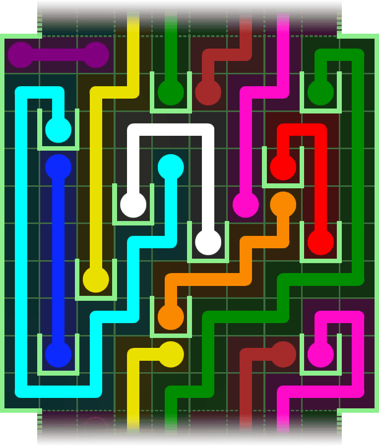 Flow Free Warps 2994 Solution