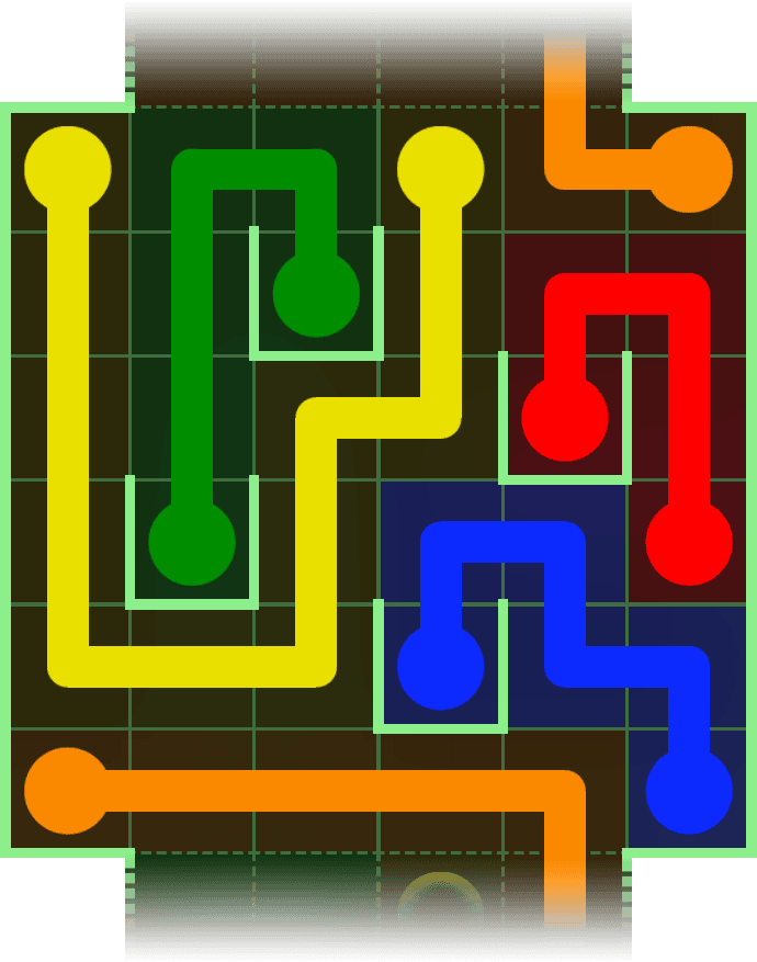 Flow Free Warps 2863 Solution