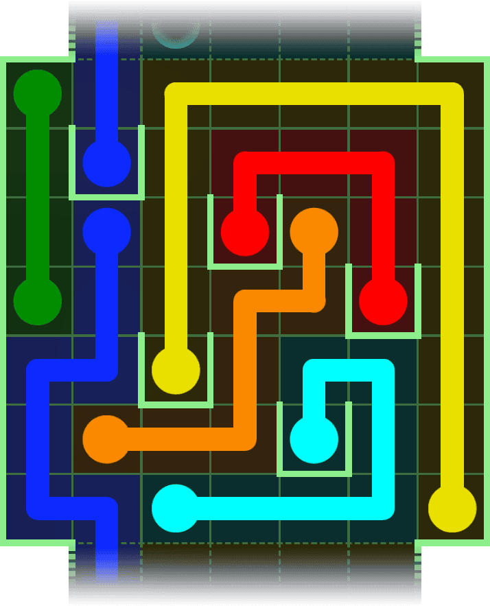 Flow Free Warps 2881 Solution