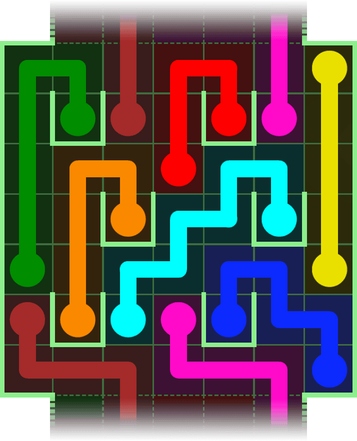 Flow Free Warps 2893 Solution