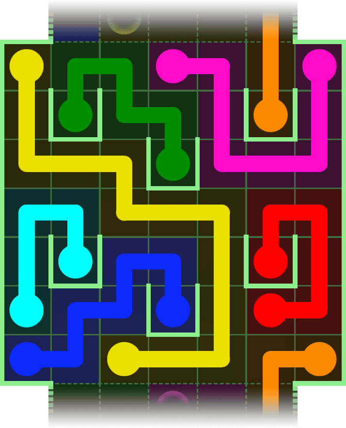 Flow Free Warps 2894 Solution