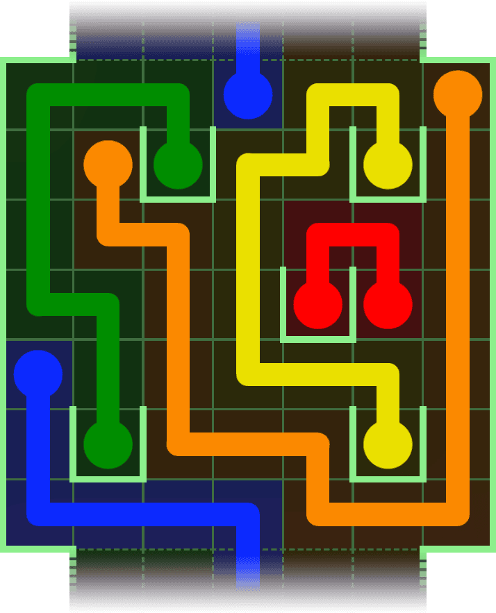 Flow Free Warps 2899 Solution