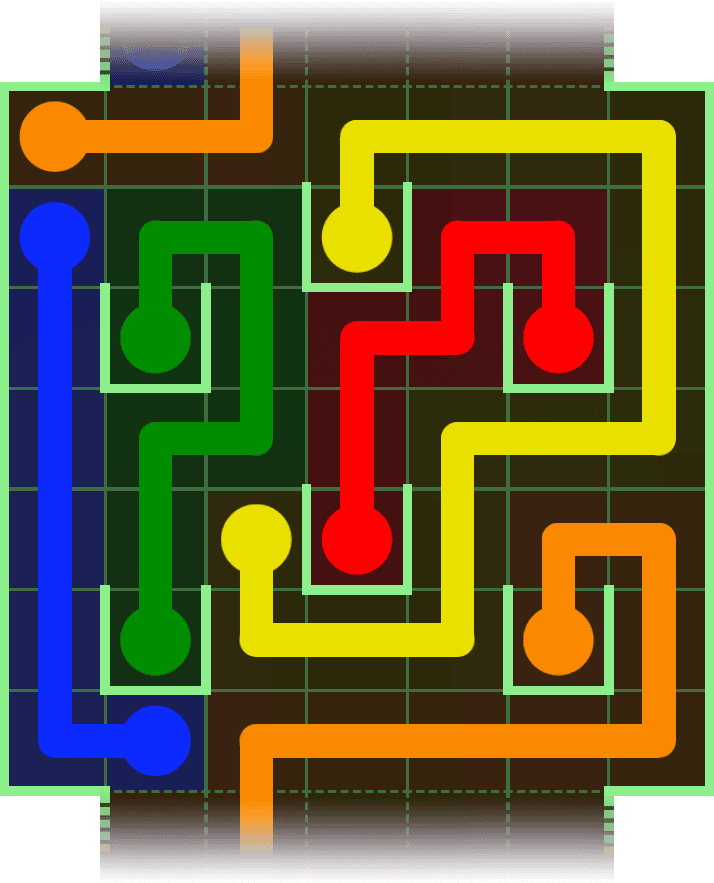 Flow Free Warps 2901 Solution