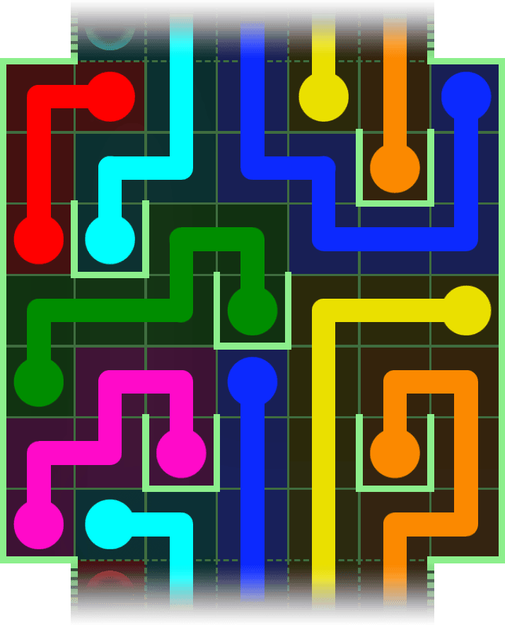 Flow Free Warps 2906 Solution