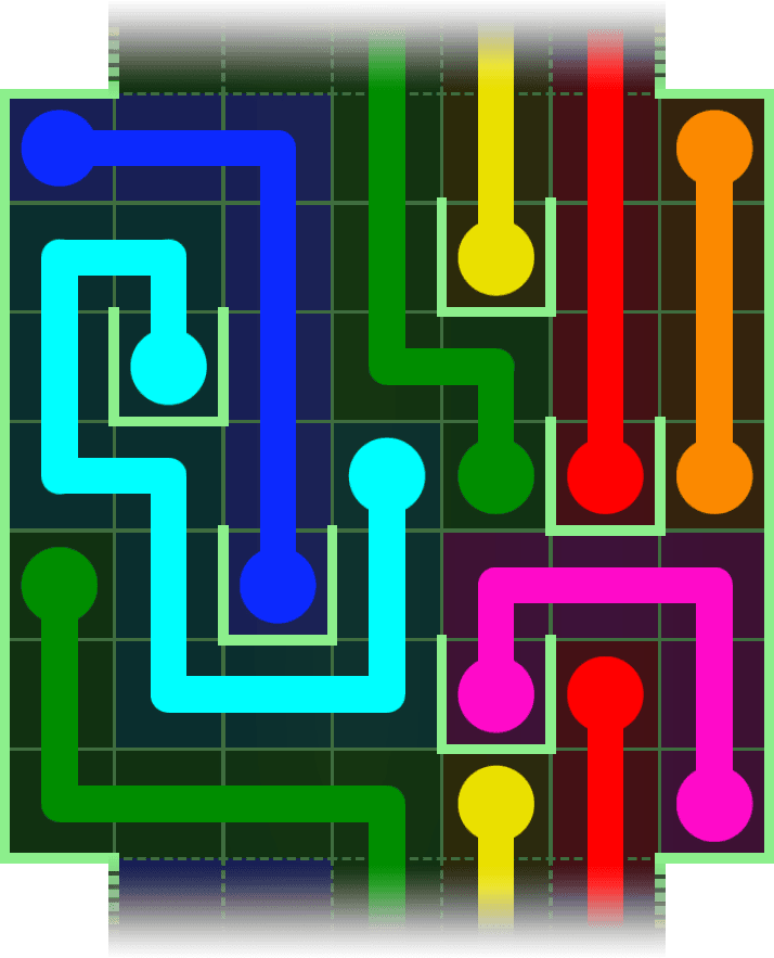 Flow Free Warps 2908 Solution