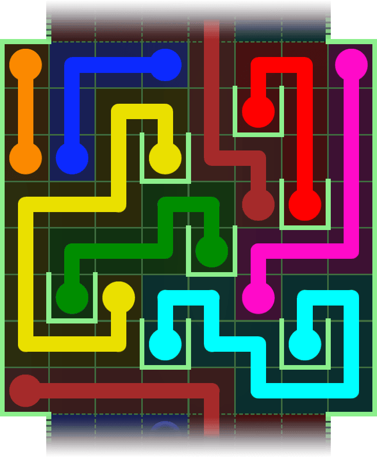 Flow Free Warps 2915 Solution