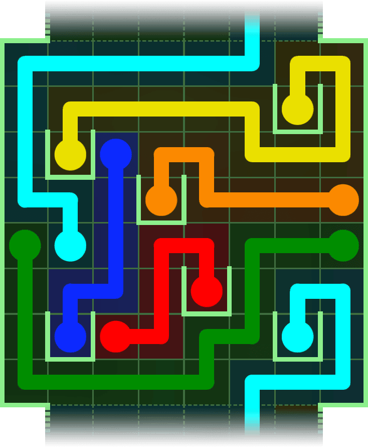 Flow Free Warps 2935 Solution