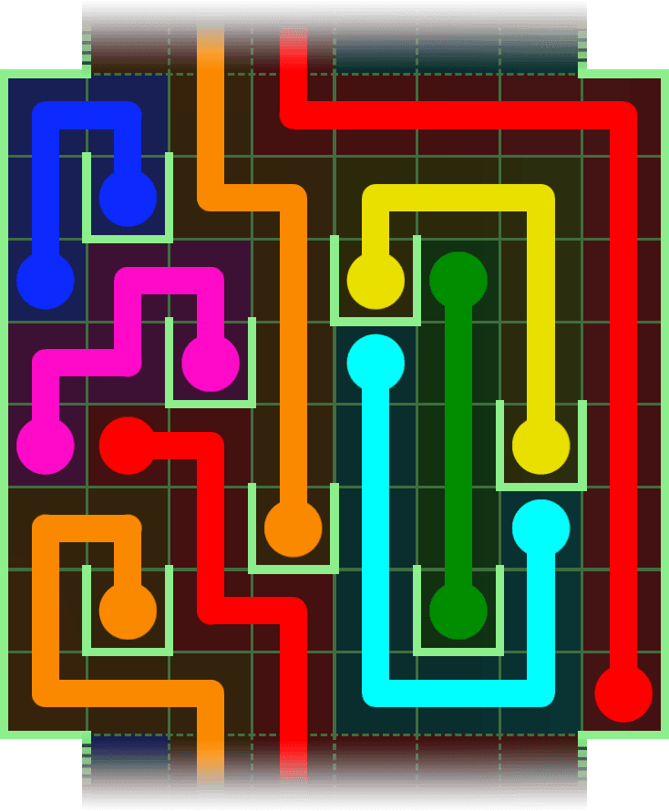 Flow Free Warps 2939 Solution