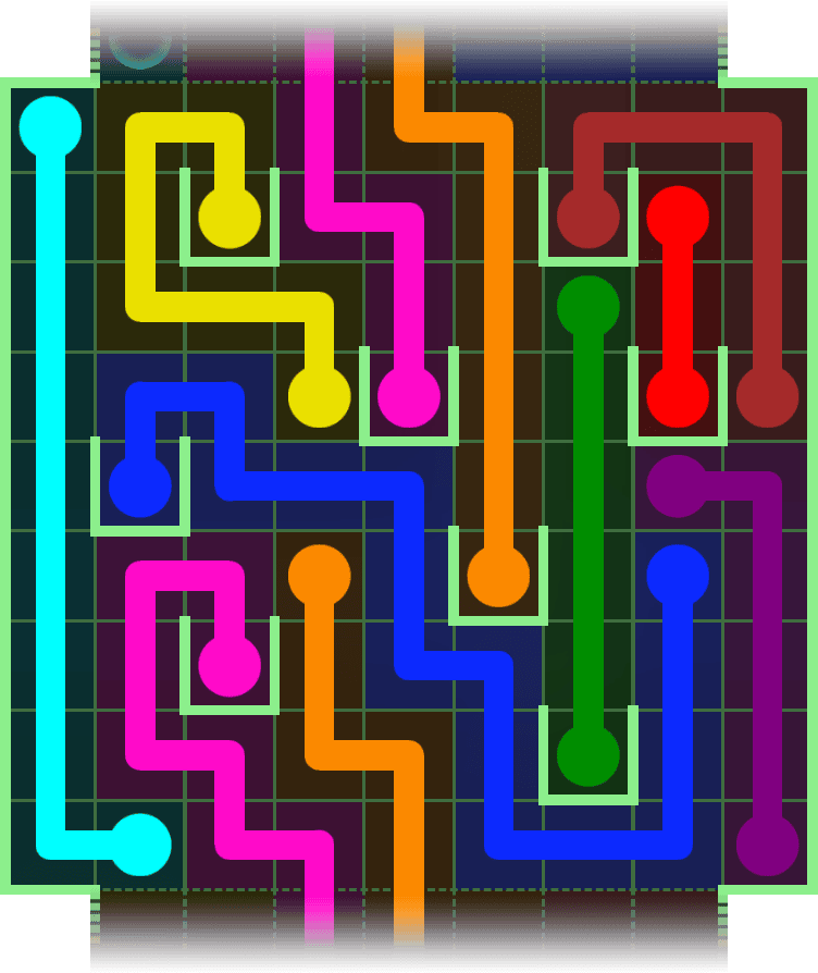 Flow Free Warps 2945 Solution