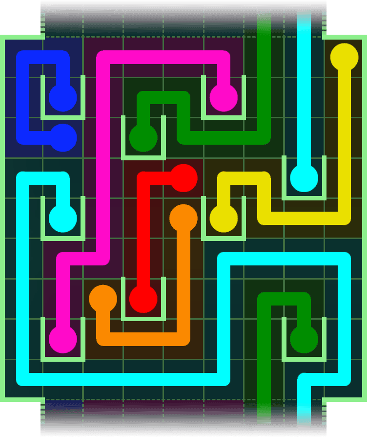 Flow Free Warps 2948 Solution