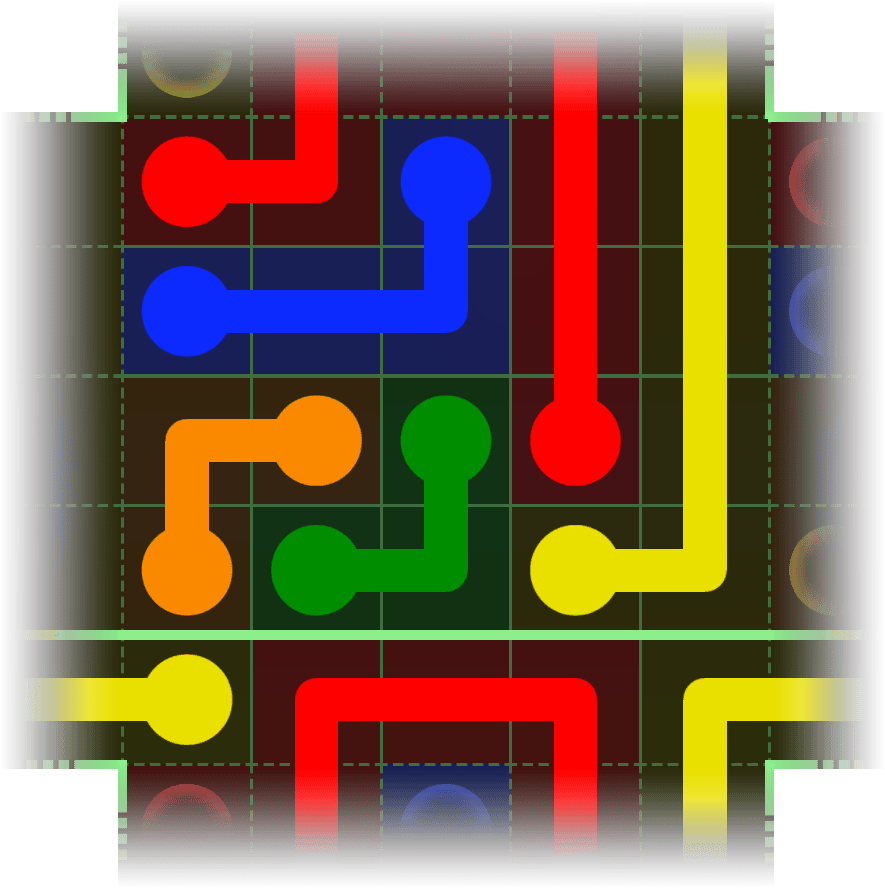 Flow Free Warps 2275 Solution