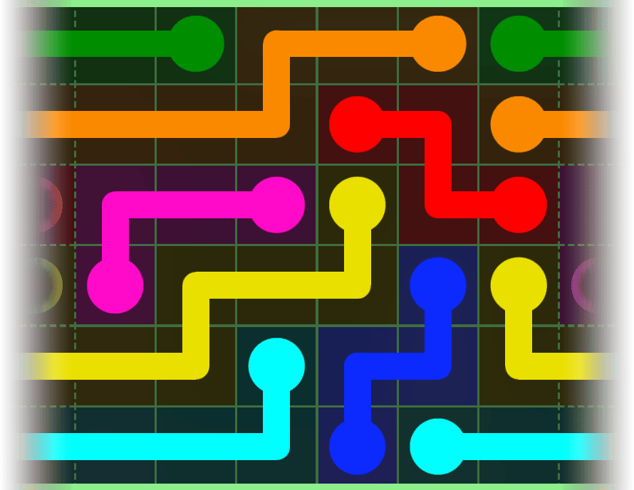 Flow Free Warps 2287 Solution