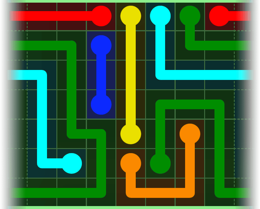 Flow Free Warps 2318 Solution