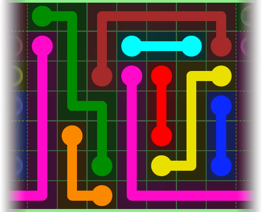 Flow Free Warps 2325 Solution