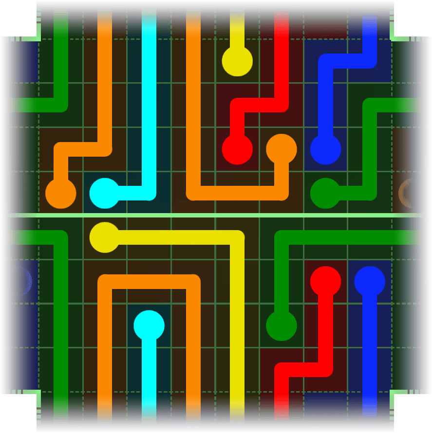 Flow Free Warps 2351 Solution