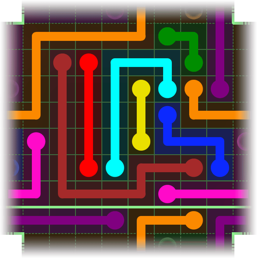 Flow Free Warps 2354 Solution