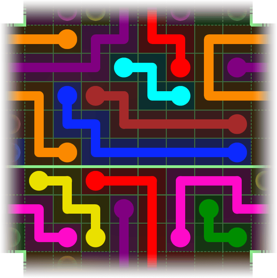 Flow Free Warps 2360 Solution