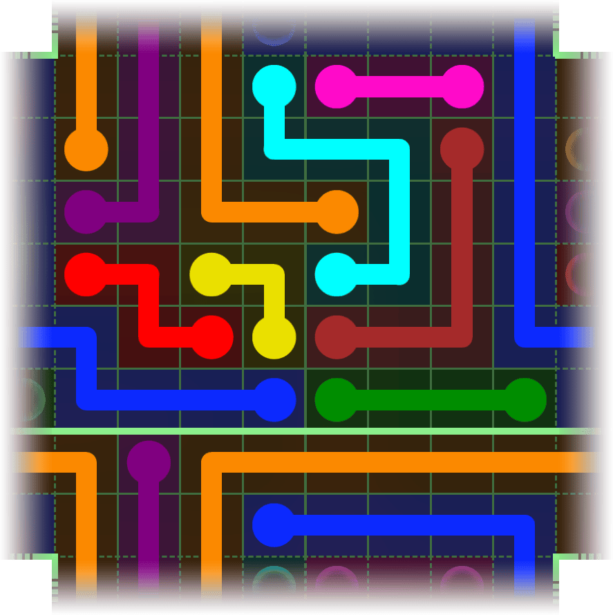 Flow Free Warps 2361 Solution